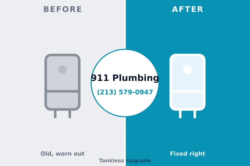 Before and after: plumbing repair Taos Pueblo, NM